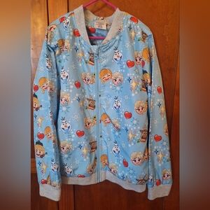 ❄️NWOT DISNEY COLLECTION satin jacket. Size 7/8